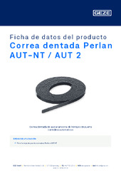 Correa dentada Perlan AUT-NT / AUT 2 Ficha de datos del producto ES