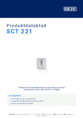 SCT 221 Produktdatablad NB
