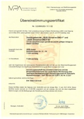 Zertifikat DE (740835)