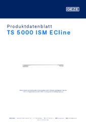 TS 5000 ISM ECline Produktdatenblatt DE