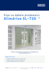 Slimdrive SL-T30  * Fișa cu datele produsului RO