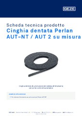 Cinghia dentata Perlan AUT-NT / AUT 2 su misura Scheda tecnica prodotto IT