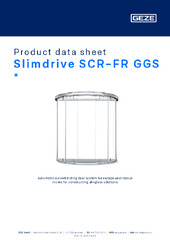 Slimdrive SCR-FR GGS  * Product data sheet EN