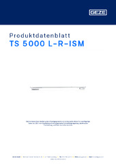 TS 5000 L-R-ISM Produktdatenblatt DE