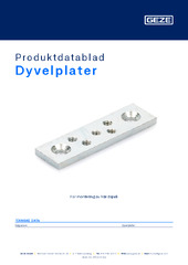 Dyvelplater Produktdatablad NB