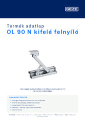 OL 90 N kifelé felnyíló Termék adatlap HU