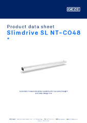 Slimdrive SL NT-CO48  * Product data sheet EN