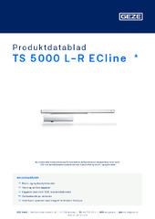 TS 5000 L-R ECline  * Produktdatablad NB