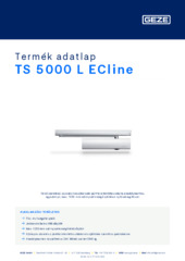 TS 5000 L ECline Termék adatlap HU