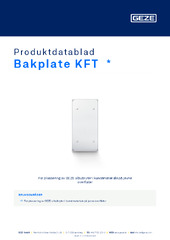 Bakplate KFT  * Produktdatablad NB