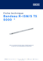 Bandeau R-ISM/S TS 5000  * Fiche technique FR