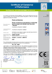 Certificate EN (55060)