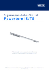 Powerturn IS/TS Sigurnosno-tehnički list HR