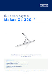 Makas OL 320  * Ürün veri sayfası TR