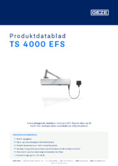 TS 4000 EFS Produktdatablad DA