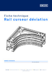 Rail curseur déviation Fiche technique FR