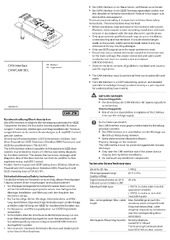 Supplementary sheet DE EN (1390403)