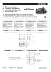 Instructions de montage DE EN FR IT (638767)