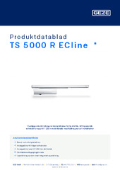 TS 5000 R ECline  * Produktdatablad SV