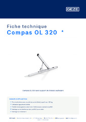 Compas OL 320  * Fiche technique FR