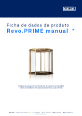 Revo.PRIME manual  * Ficha de dados de produto PT