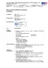 Baumusterprüfbescheinigung DE (1943566)