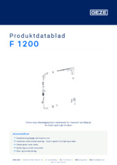 F 1200 Produktdatablad NB