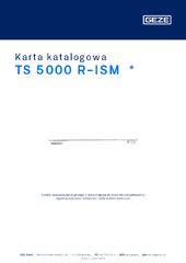 TS 5000 R-ISM  * Karta katalogowa PL
