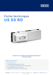 US 50 RD Fiche technique FR