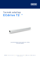 ECdrive T2  * Termék adatlap HU