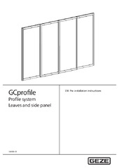 Installation instructions EN (59391)