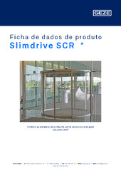 Slimdrive SCR  * Ficha de dados de produto PT