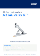 Makas OL 90 N  * Ürün veri sayfası TR