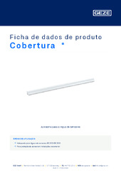 Cobertura  * Ficha de dados de produto PT