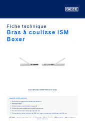Bras à coulisse ISM Boxer Fiche technique FR