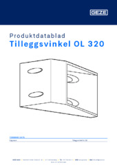Tilleggsvinkel OL 320 Produktdatablad NB