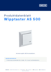 Wipptaster AS 500 Produktdatenblatt DE