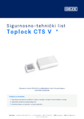 Toplock CTS V  * Sigurnosno-tehnički list HR