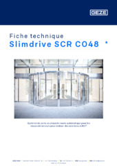 Slimdrive SCR CO48  * Fiche technique FR