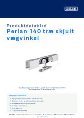 Perlan 140 træ skjult vægvinkel Produktdatablad DA