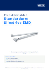 Standardarm Slimdrive EMD Produktdatablad DA