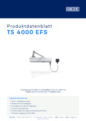 TS 4000 EFS Produktdatenblatt DE