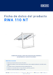 RWA 110 NT Ficha de datos del producto ES
