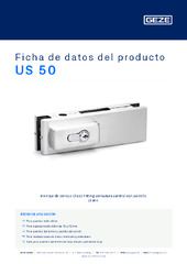 US 50 Ficha de datos del producto ES