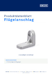 Flügelanschlag Produktdatenblatt DE