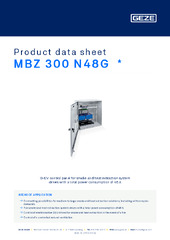 MBZ 300 N48G  * Product data sheet EN