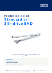 Standard arm Slimdrive EMD Produktdatablad NB
