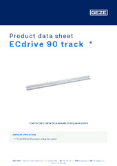ECdrive 90 track  * Product data sheet EN