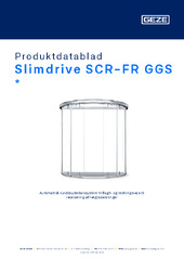 Slimdrive SCR-FR GGS  * Produktdatablad DA