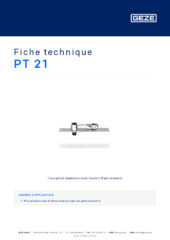 PT 21 Fiche technique FR
